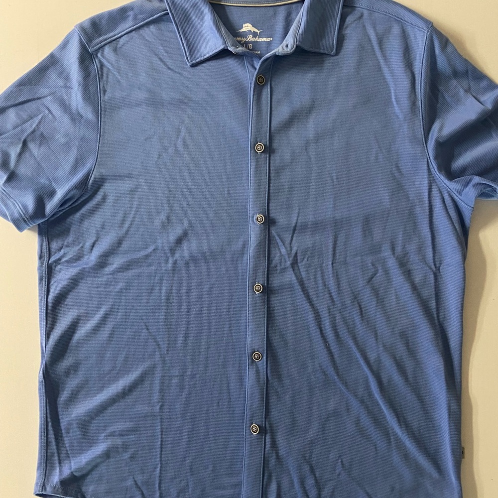 Tommy Bahama Casual Blue Button Down Shirt